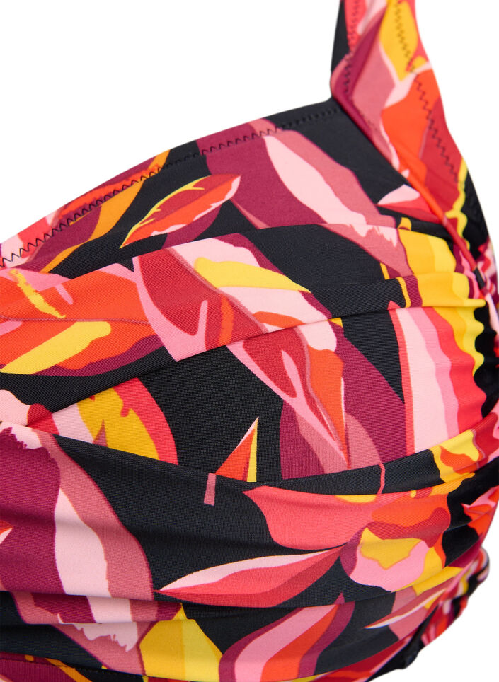 Gewatteerde bikinitop met print, Small Leaf Expl. AOP, Packshot