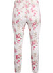 Superslanke Amy jeans met bloemenprint, Vanille, Packshot image number 1
