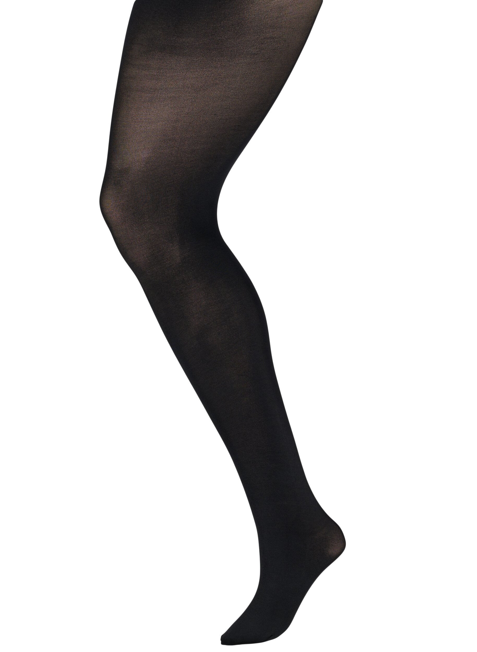 ZizziPanty in 100 denier, Zwart, Packshot image number 0
