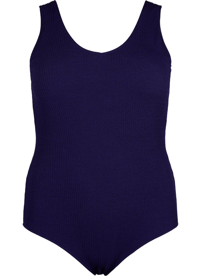 Maillot de bain avec d&eacute;tail crois&eacute; dans le dos, Astral Aura, Packshot image number 0