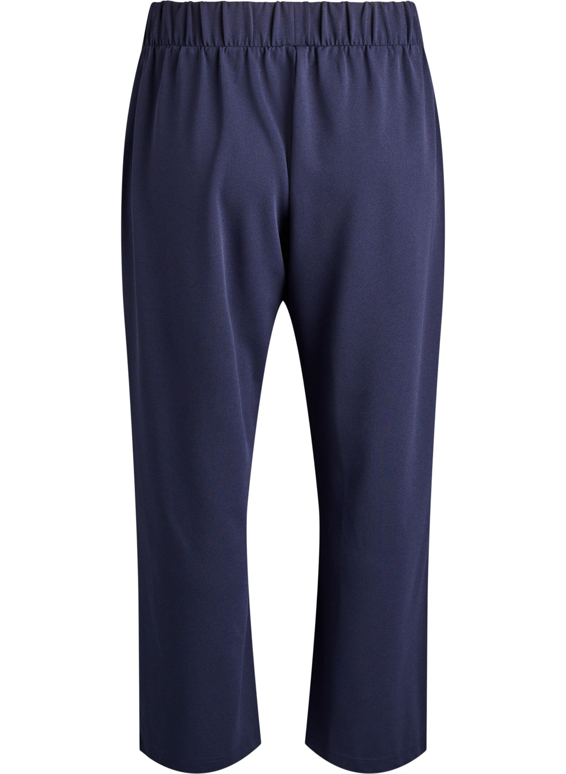 ZizziLosse broek met zakken, Blauw, Packshot image number 1