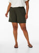 Korte broek met losse pasvorm en zakken, Groen, Model image number 2