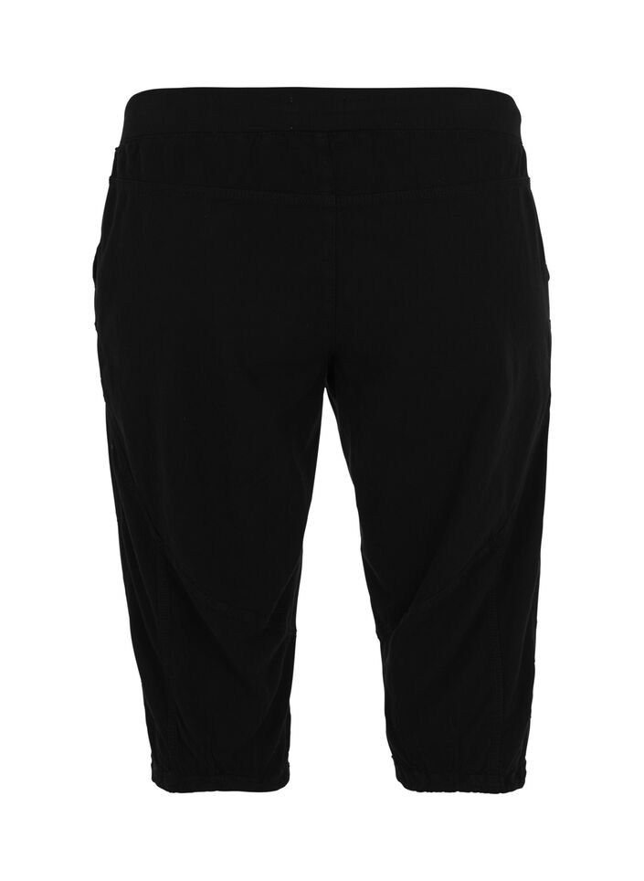 Onderbroek in katoen, Zwart, Packshot image number 1
