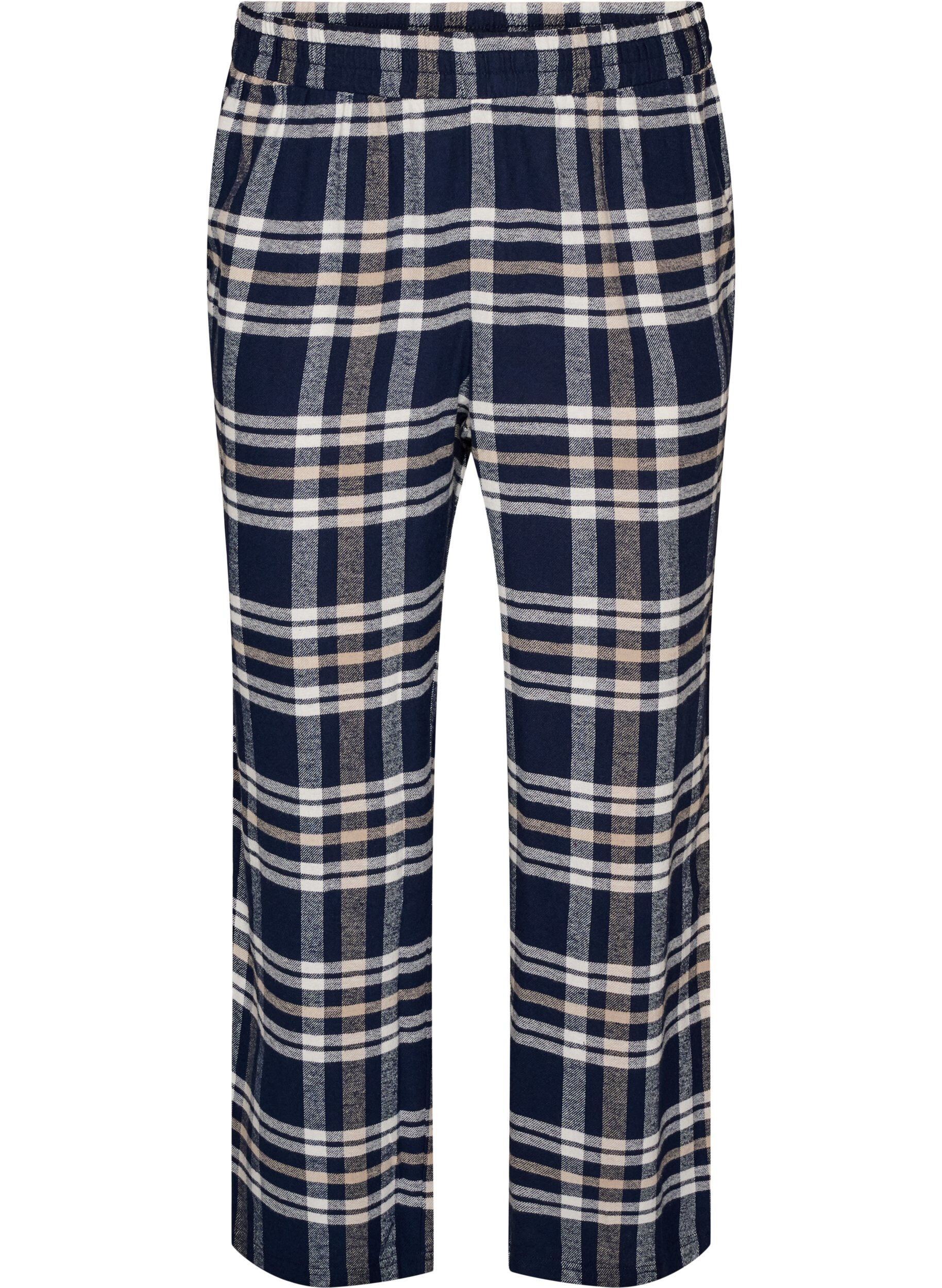 Geruite katoenen pyjamabroek