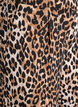 Luipaardprint broek met straight-fit, Bruin, Packshot image number 2