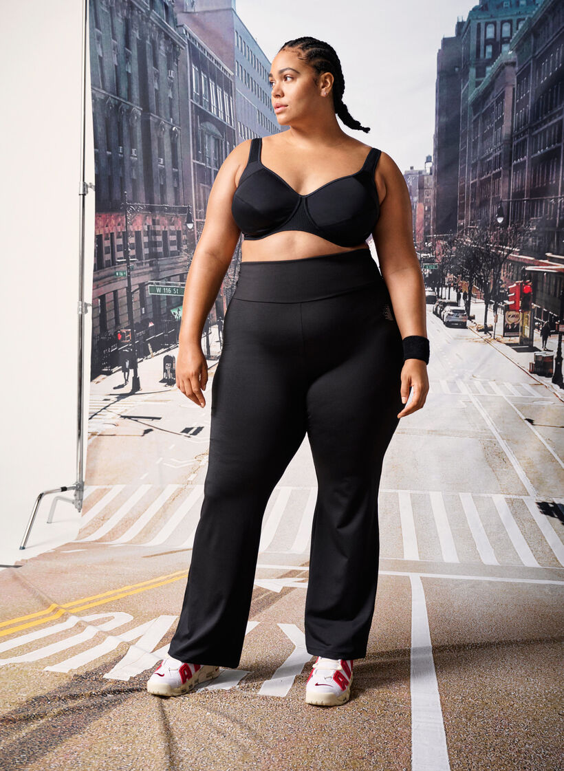CORE, HIGH SUPPORT WIRE BRA - Sportbeha met beugel, Zwart, Image image number 0