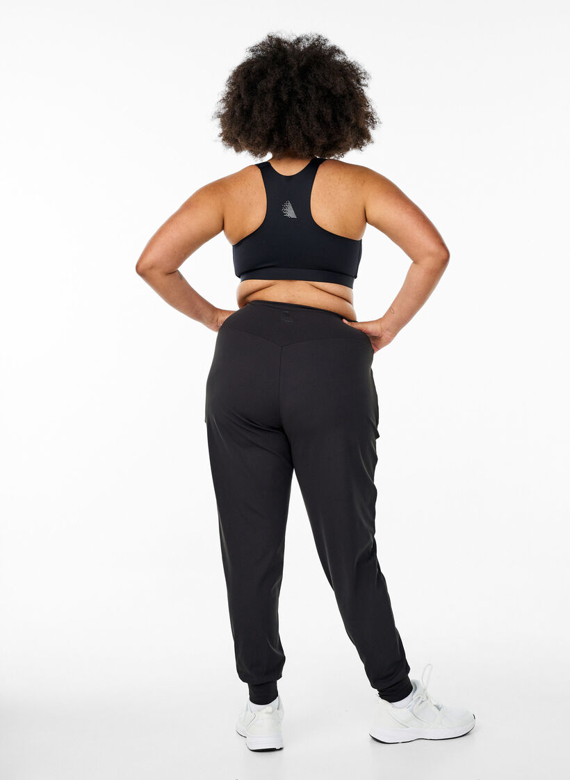 Joggers met zakken, Black, Model