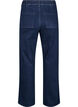 Jeans met hoge taille en wijde pijpen, Blauw, Packshot image number 1