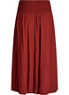 Viscose maxi-rok met smock, Rood, Packshot image number 1
