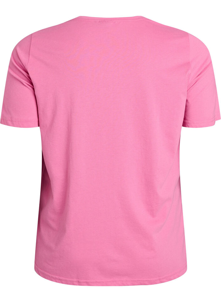 FLASH - T-shirt met print, Roze, Packshot image number 1