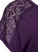 Viscose nachtjapon met kanten details, Paars, Packshot image number 3