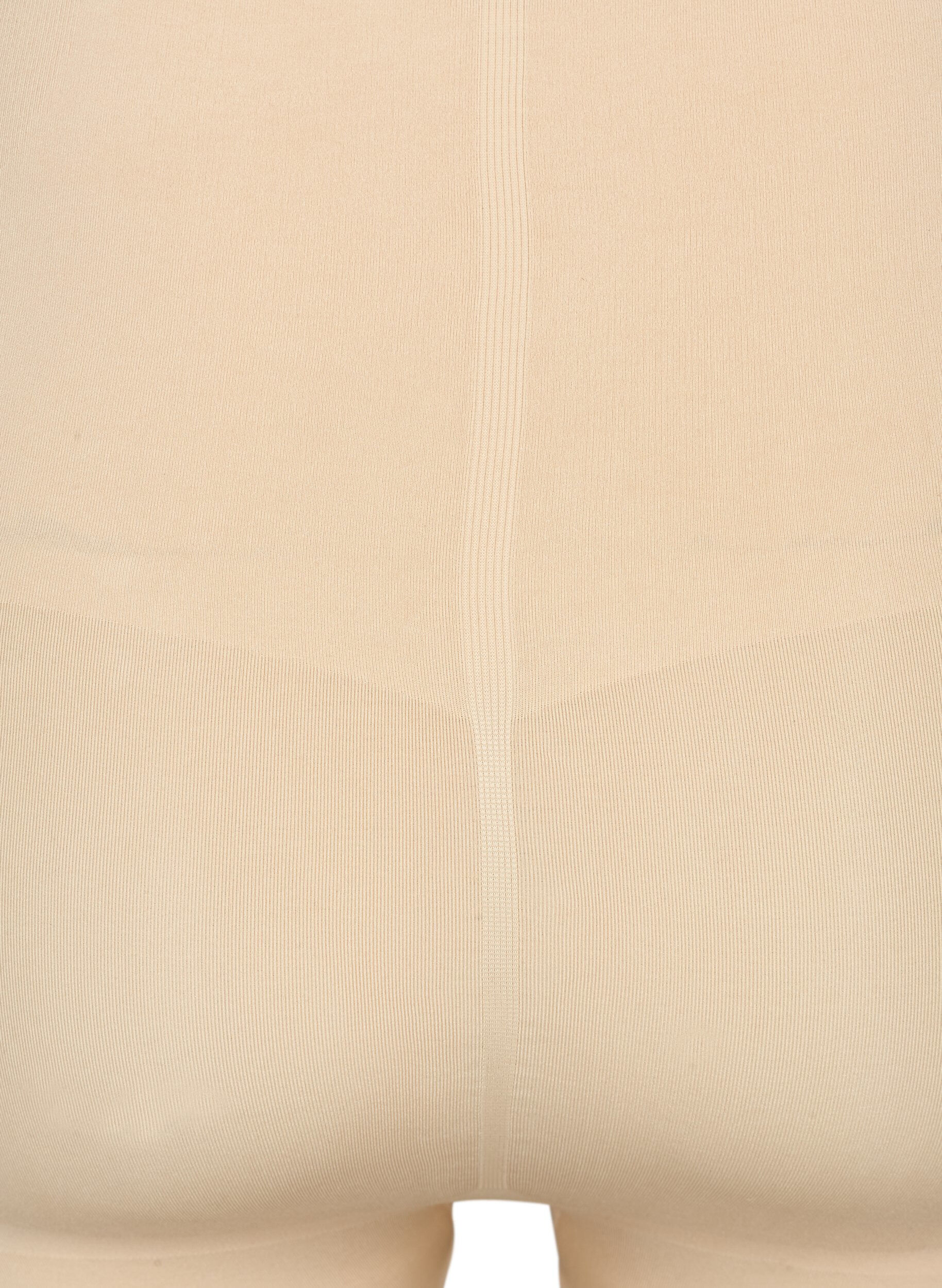 ZizziShapewear shorts met hoge taille, Beige, Packshot image number 3