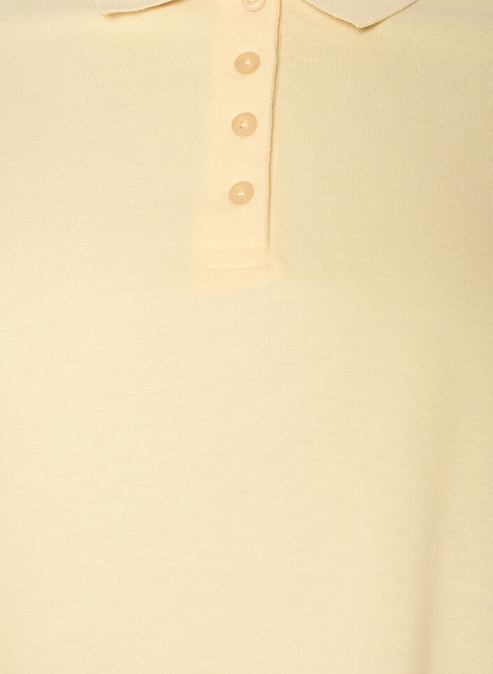 Polo met korte mouwen, Geel, Packshot image number 2