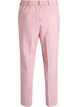 Op maat gemaakte broek met een hoge taille en straight-fit, Roze, Packshot image number 1