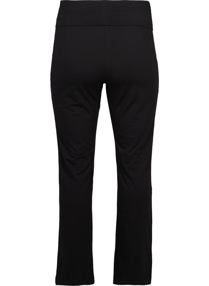 Sportbroek in katoen, Zwart, Packshot image number 1