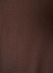 Viscose blouse met V-hals en ballonvormig silhouet, Bruin, Packshot image number 2