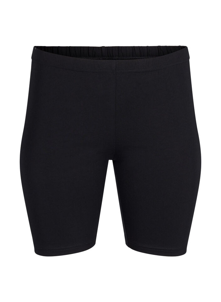 FLASH - verpakking met 2 Legging shorts, Zwart, Packshot image number 2