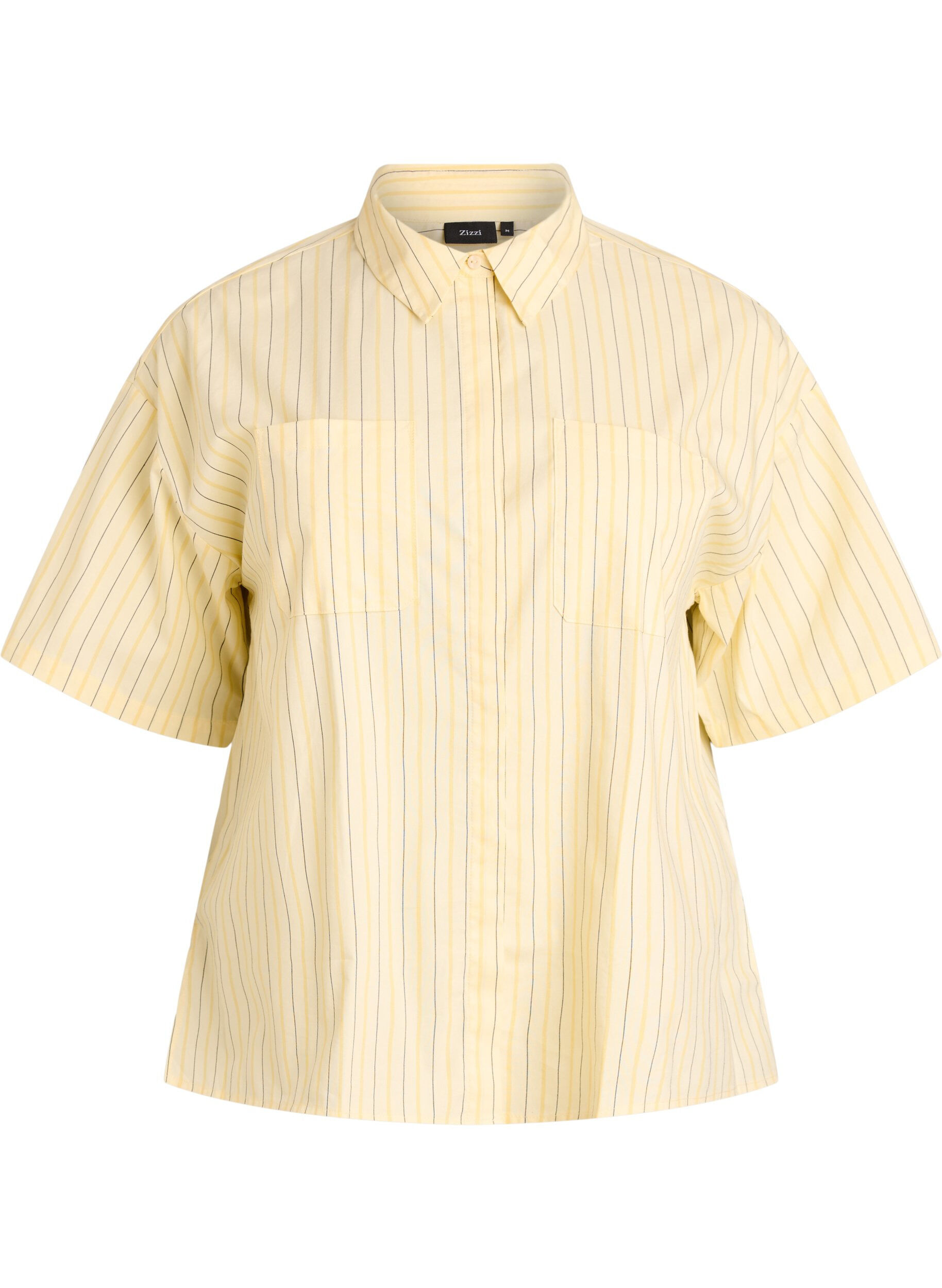 Gestreepte blouse in een los pasvorm