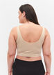 Zachte bh zonder vulling, Beige, Model image number 1
