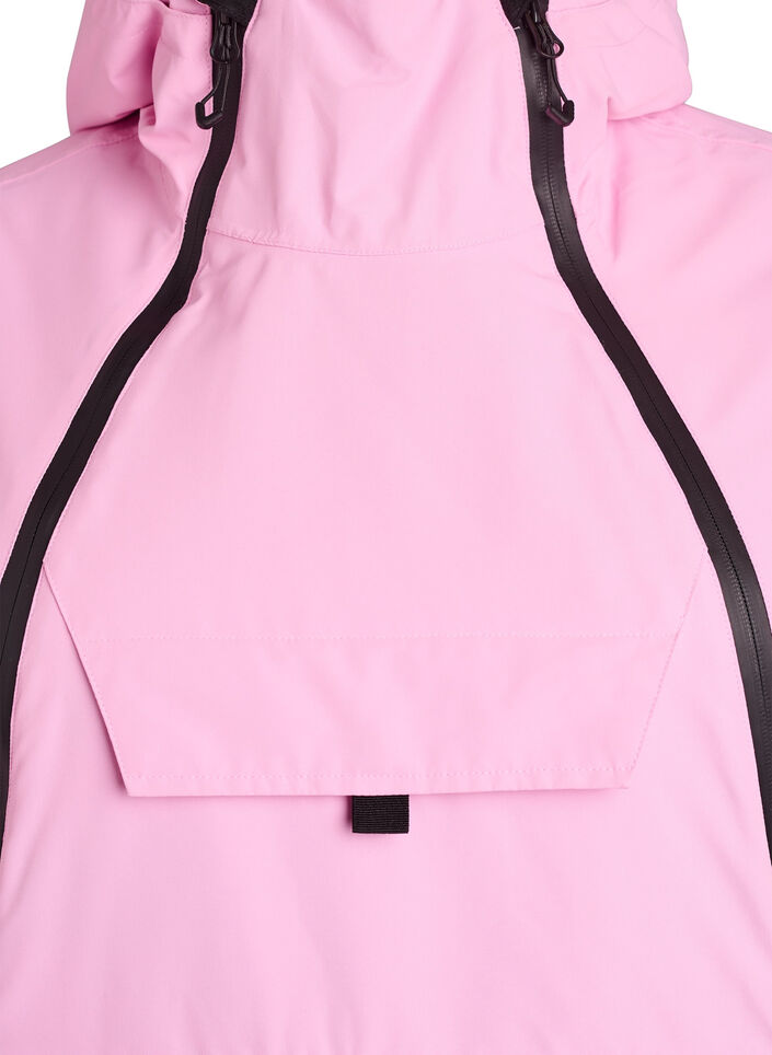 Functionele ski-anorak met capuchon, Roze, Packshot image number 2