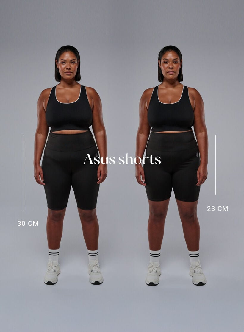 Shorts in twee lengtes, , Model