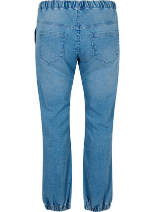 ZizziDenim joggers met zakken, Light Blue Denim, Packshot image number 1
