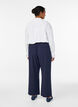 Losse broek met zakken, Blauw, Model image number 1