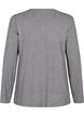Gepatroonde blouse met lange mouwen, Grijs, Packshot image number 1