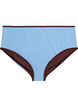 Omkeerbare bikinibroekjes met normale taille, Bruin, Packshot image number 3