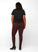 Slim fit broek met zakken, Donker Bordeaux, Model image number 2