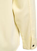 Spijkerblouse met borstzakken, Geel, Packshot image number 3