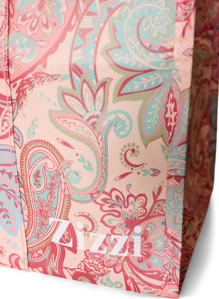 Shoppingtas met ritssluiting, Rood, Packshot image number 2