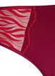 Tai slip met borduursel en normale taille, Rood, Packshot image number 2