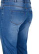 Pantacourt Emily coupe slim en denim, Blue Denim, Packshot image number 3