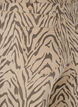 Straight-fit jeans met zebraprint, Bruin, Packshot image number 3
