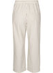 Losse broek met hoge taille en zakken, Vanille, Packshot image number 1
