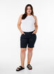Korte broek Emily, slim fit met normale taille, Zwart, Model image number 1