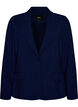 Klassieke blazer met knoopsluiting en zakken, Blauw, Packshot image number 0
