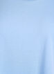 T-shirt met korte mouwen van katoenmix, Blauw, Packshot image number 2
