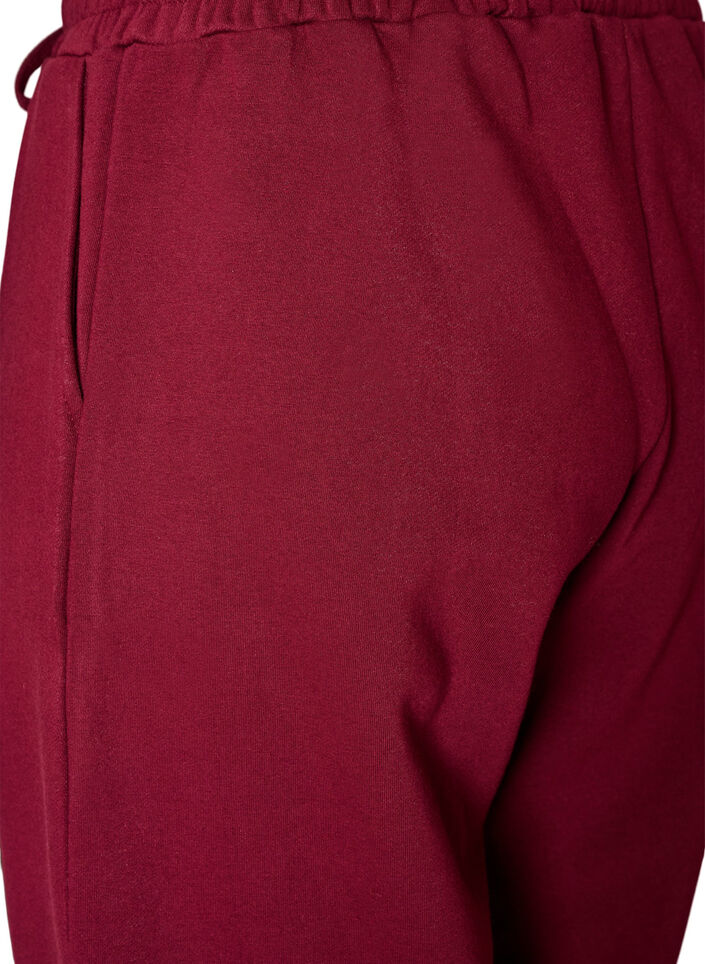 Joggingbroek met zakken, Rood, Packshot image number 3
