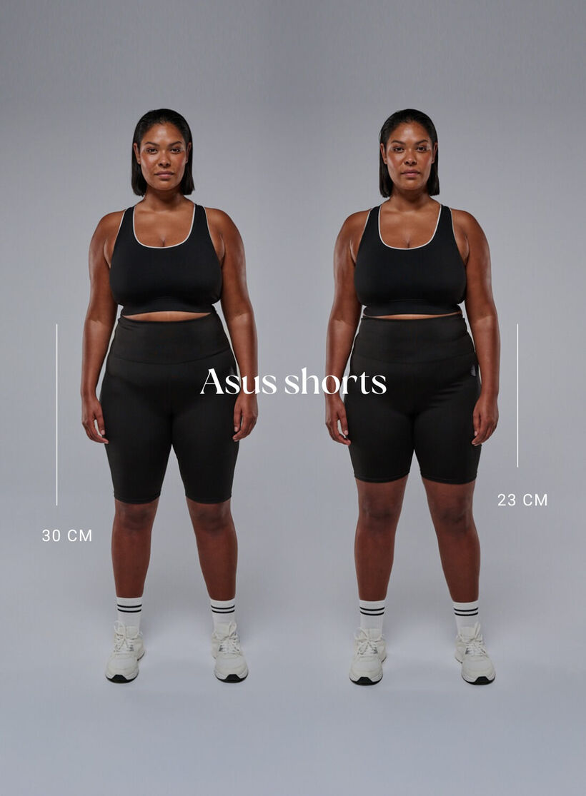 Shorts in twee lengtes, , Model