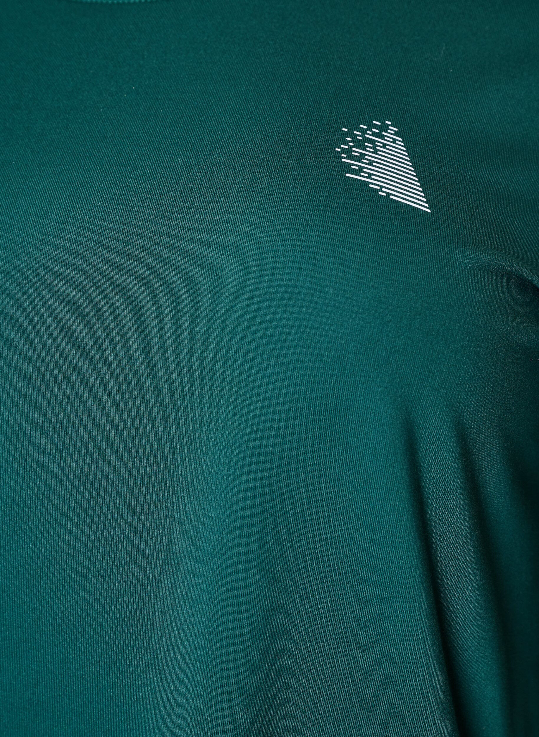 ZizziSporttop met 3/4 mouwen, Groen, Packshot image number 2