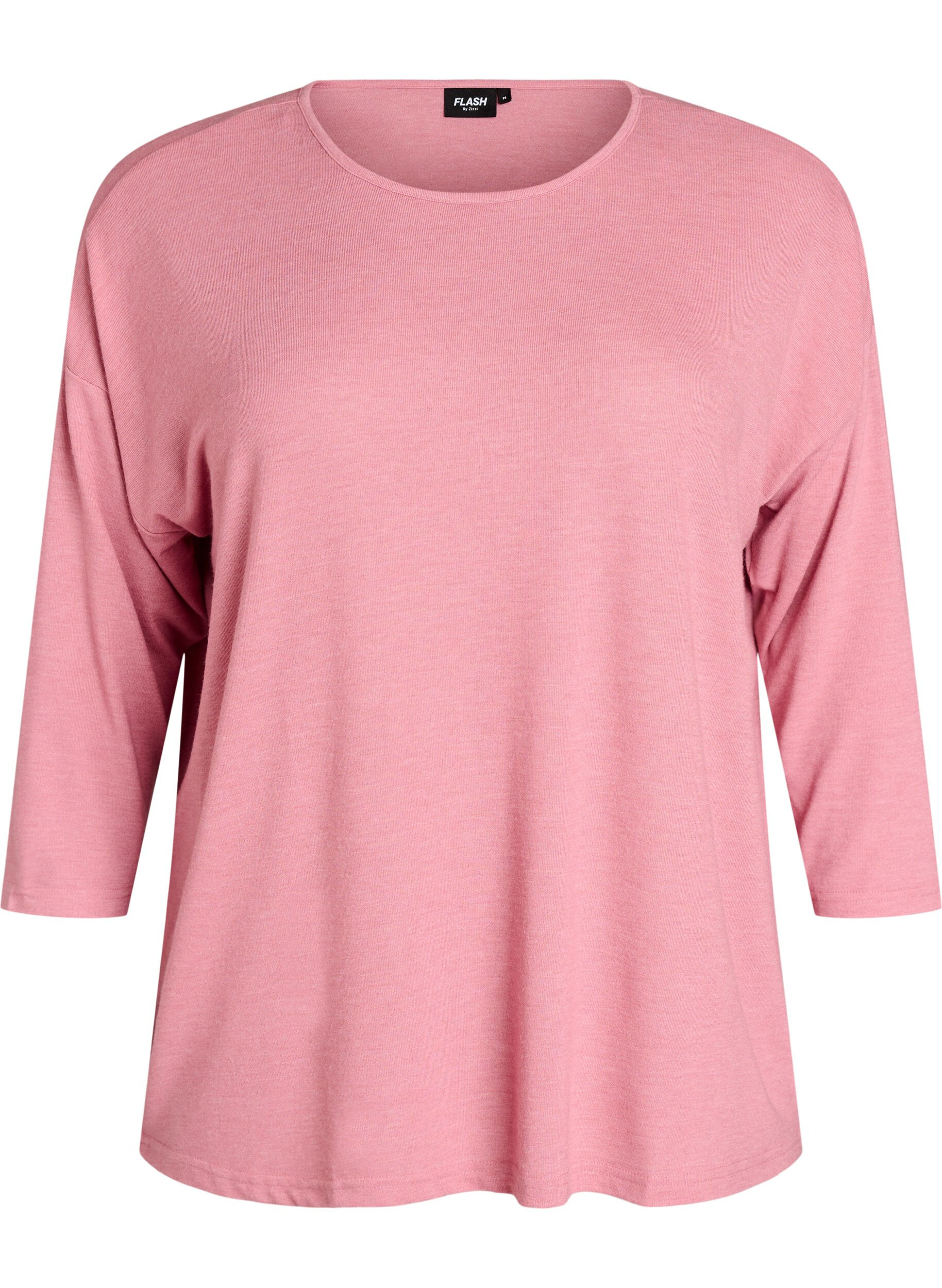 FLASH - Jersey blouse met 3/4 mouwen