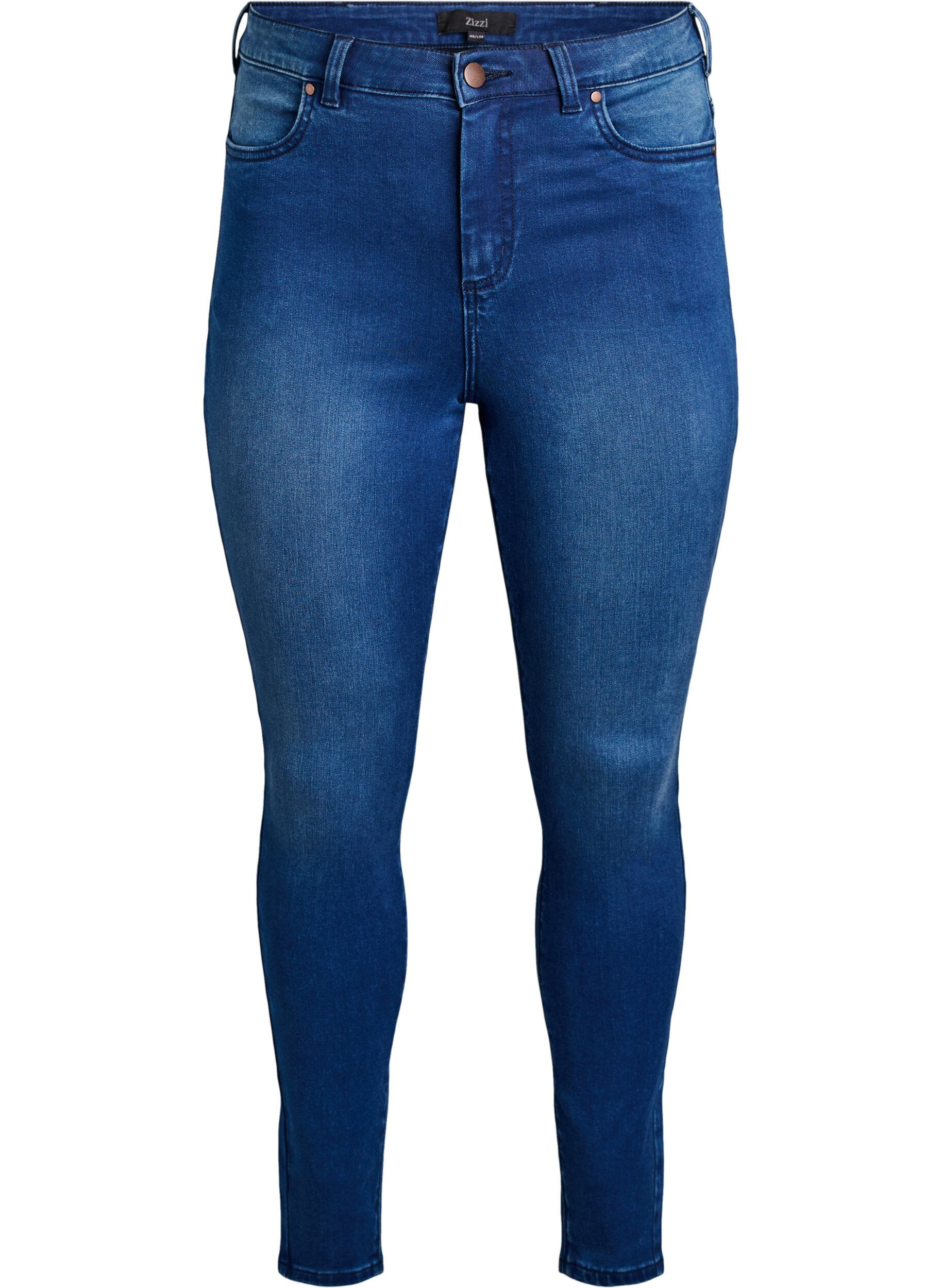Super slim Amy jeans met hoge taille