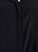 Blouse met ruches kraag en plooien, Zwart, Packshot image number 2