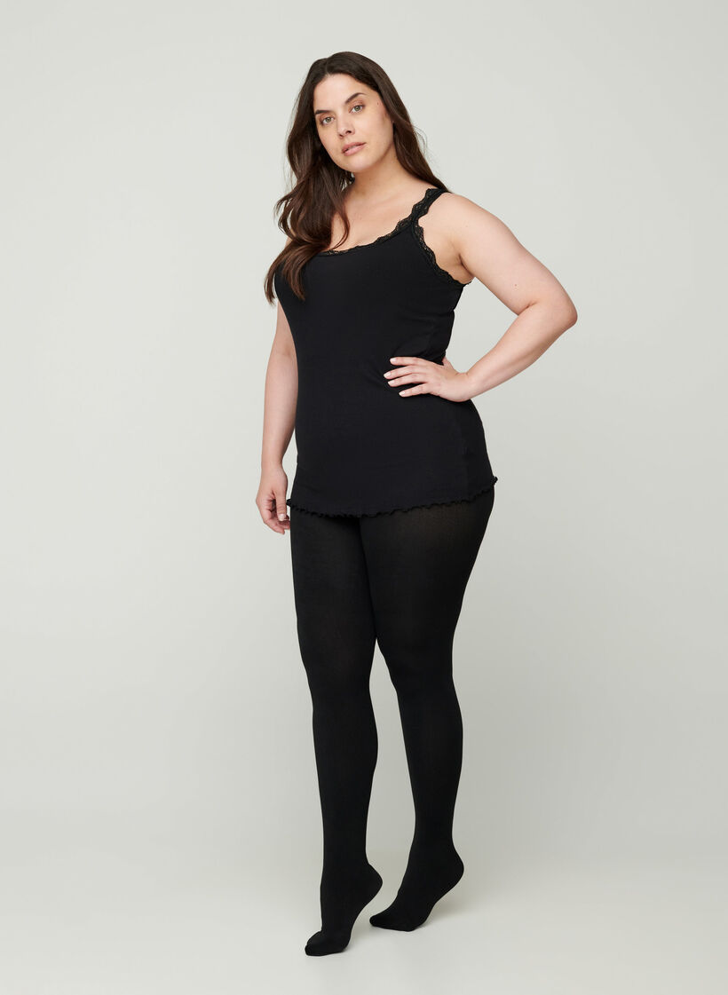Thermo panty, Zwart, Model image number 1