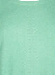 Gebreide blouse met ronde hals, Light G. Green Mel., Packshot image number 2