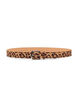 Riem met luipaardprint, Bruin, Packshot image number 0