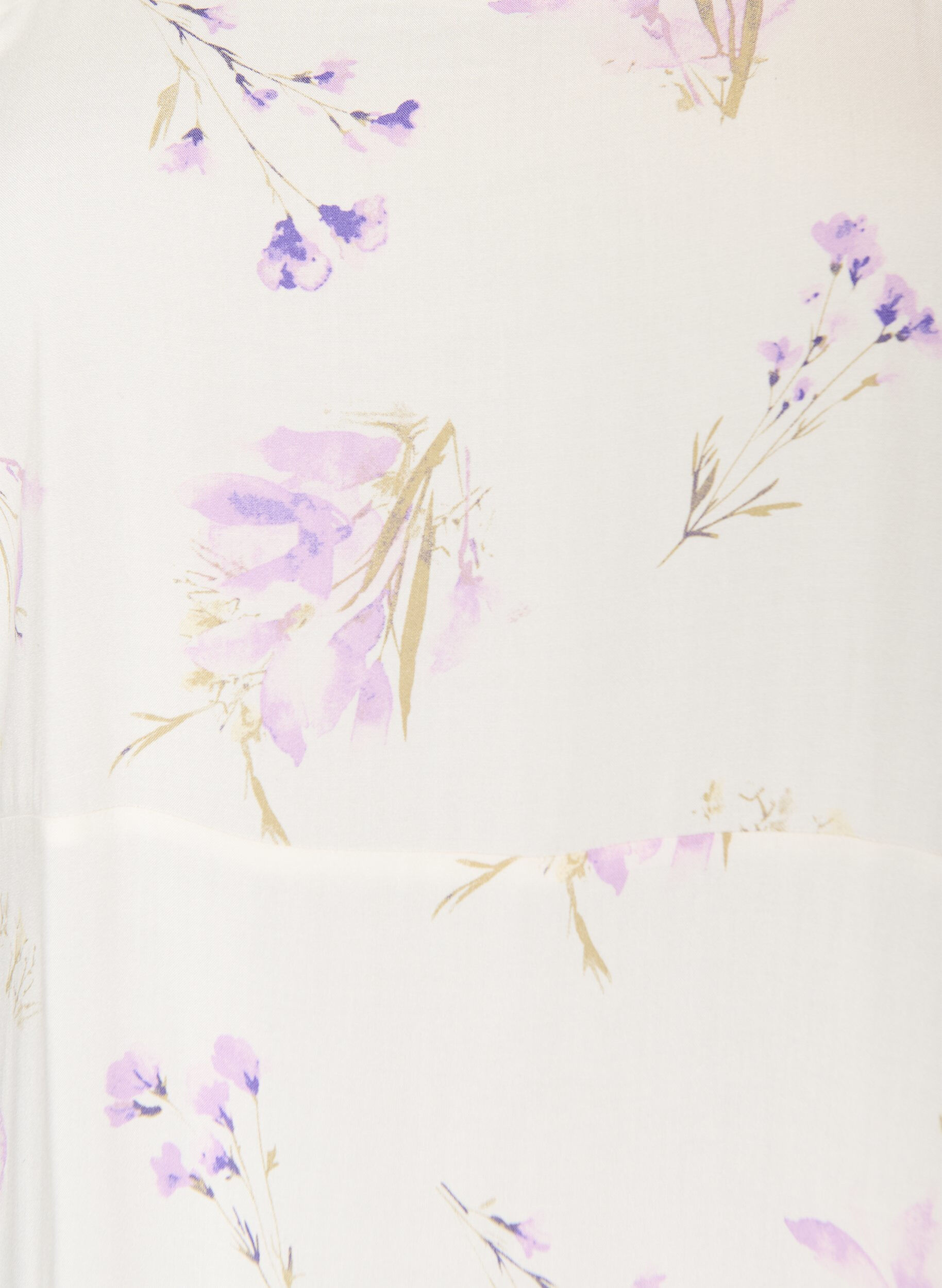 ZizziZomerjurk met brede bandjes, Wit, Packshot image number 2