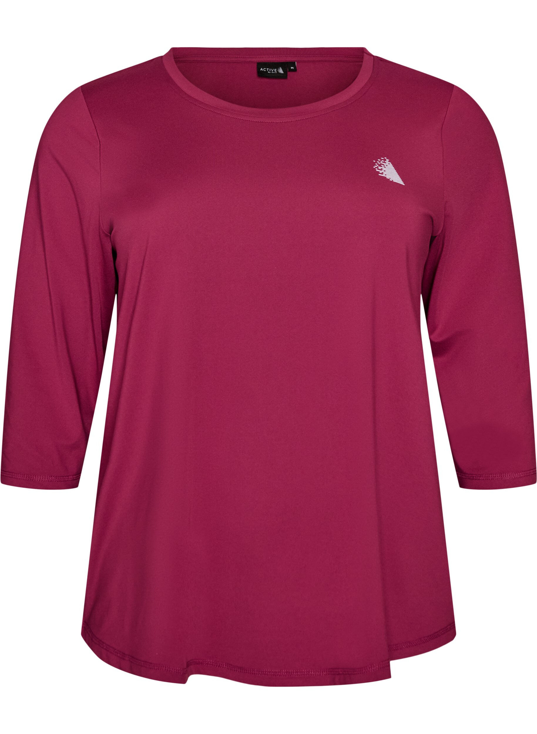 Sporttop met 3/4 mouwen